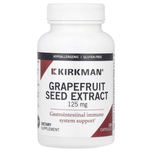 Основное фото товара Grapefruit Seed Extract 125, Экстракт семян грейпфрута, 120 капсу