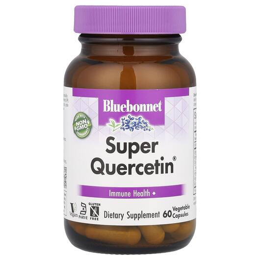Основное фото товара Bluebonnet Nutrition, Супер Кверцетин, Super Quercetin, 60 капсул