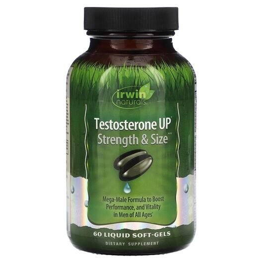 Основное фото товара Testosterone Up Strength, Тестостероновый бустер, 60 Liquid Softg