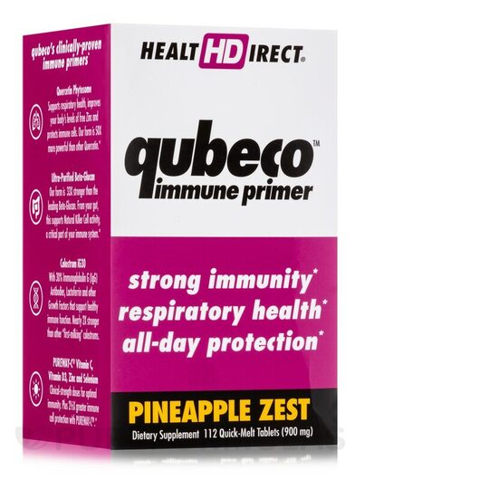 Основное фото товара Qubeco Immune Primer Pineapple, Поддержка иммунитета, 112 таблето