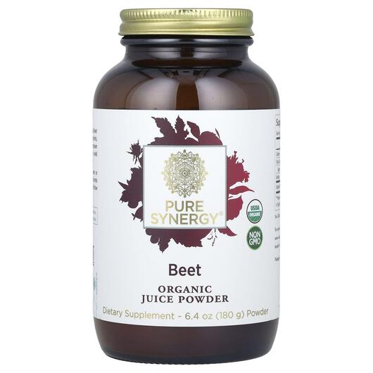Основное фото товара Pure Synergy, Красная свекла, Juice Powder Beet, 180 г