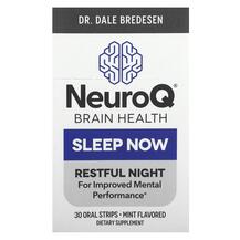 Мелатонін NeuroQ Brain Health Sleep Now Mint