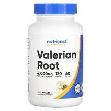 Valerian Root 2000 mg Валериана Nutricost 120 капсул