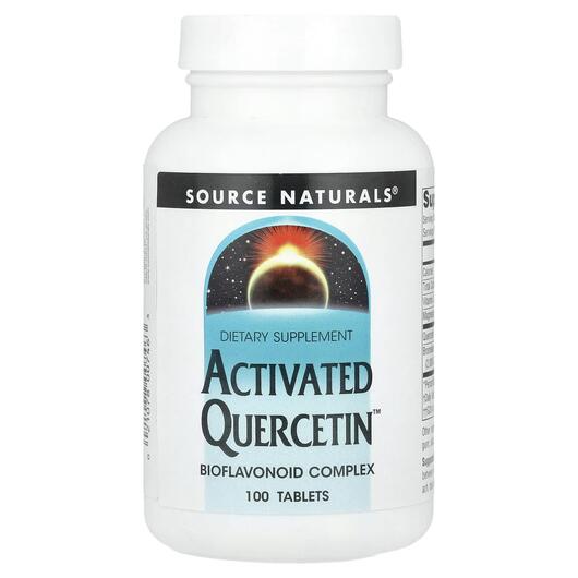 Основное фото товара Кверцетин, Activated Quercetin Bioflavonoid Complex, 100 таблеток