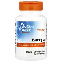 Bacopa 320 mg Бакопа Монье Doctor's Best 60 капсул
