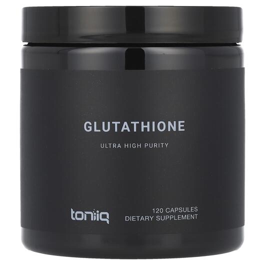 Основное фото товара Toniiq, L-Глутатион, Glutathione, 120 капсул