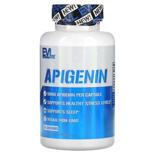 Основное фото товара EVLution Nutrition, Апигенин, Apigenin, 30 капсул