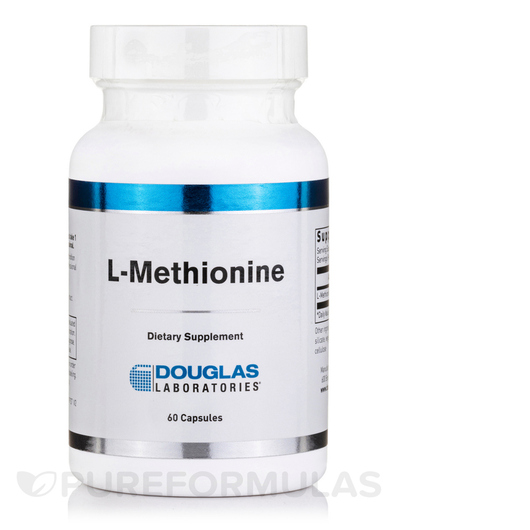Основное фото товара Douglas Laboratories, L-Метионин, L-Methionine 500 mg, 60 капсул