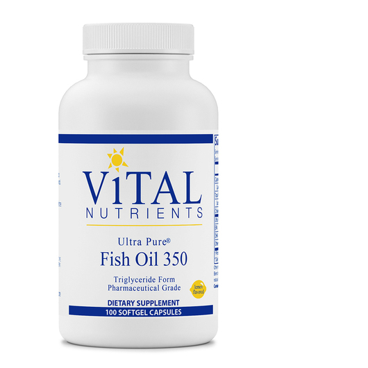 Основное фото товара Омега 3, Ultra Pure Fish Oil 350 Lemon Flavor, 100 капсул