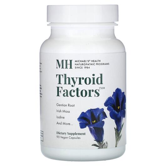 Основное фото товара MH, Поддержка щитовидной, Thyroid Factors, 90 капсул