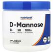 Nutricost, Д-манноза, D-Mannose Unflavored, 100 г