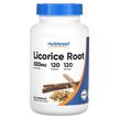 Фото товара Nutricost, Лакрица, Licorice Root 500 mg, 120 капсул
