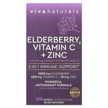 Elderberry Vitamin C + Zinc Бузина с Цинком Viva