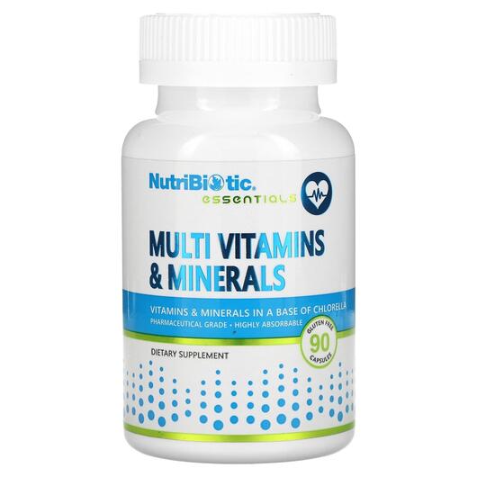 Основное фото товара Мультивитамины, Essentials Multi Vitamins & Minerals, 90 капс