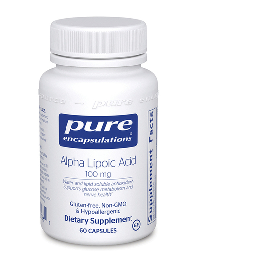 Основное фото товара Альфа-липоевая, Alpha Lipoic Acid 100 mg, 60 капсул
