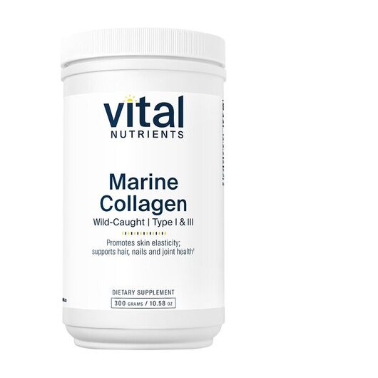 Основное фото товара Vital Nutrients, Морской коллаген, Marine Collagen, 300 г
