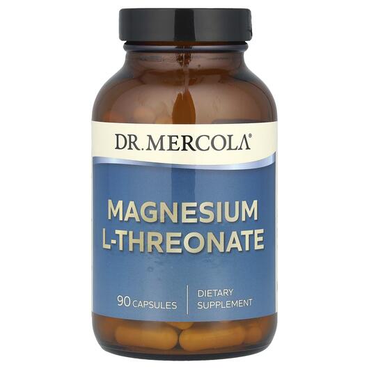 Основное фото товара Dr. Mercola, Магний L-Треонат, Magnesium L-Threonate, 90 капсул