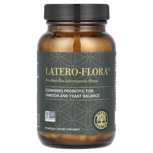 Основное фото товара Global Healing, Пробиотики, Latero-Flora, 60 капсул