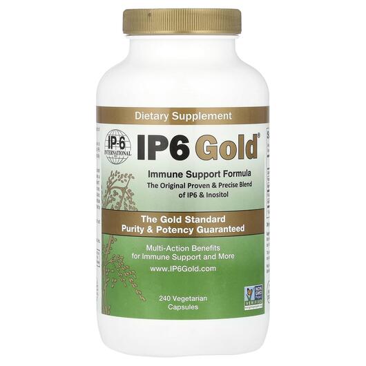 Основное фото товара Витамин B8 Инозитол, IP6 Gold Immune Support Formula, 240 капсул