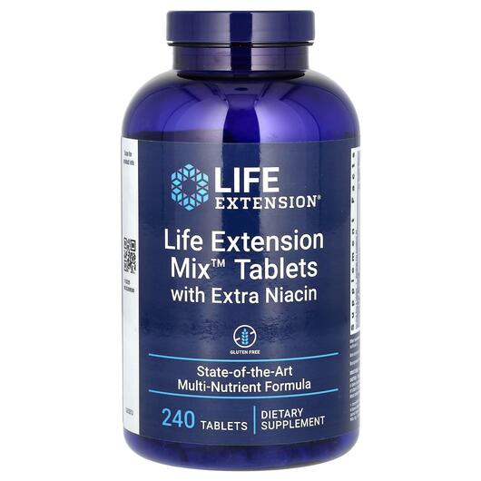 Основное фото товара Life Extension, Витамины, Mix with Extra Niacin, 240 таблеток