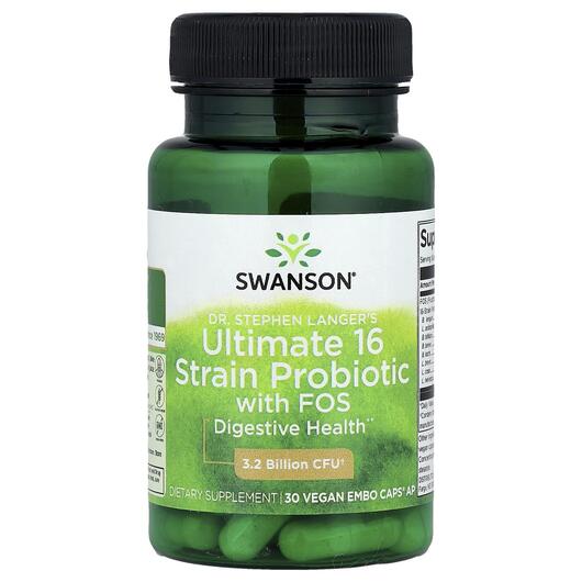 Основное фото товара Dr. Stephen Langer's Ultimate 16 Strain Probiotic, Пробиотик