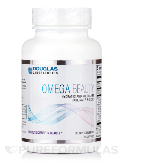 Основное фото товара Douglas Laboratories, Омега 3, Omega Beauty, 60 капсул