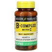Фото товара Mason, B-комплекс, B-Complex With C, 100 капсул