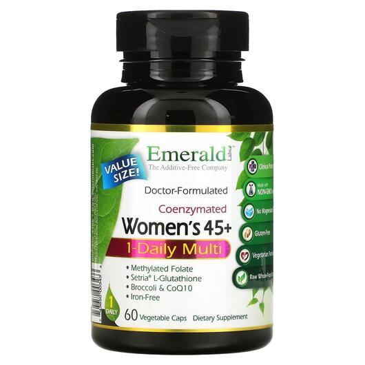 Основное фото товара Мультивитамины, Coenzymated Women's 45+ 1-Daily Multi, 60 ка