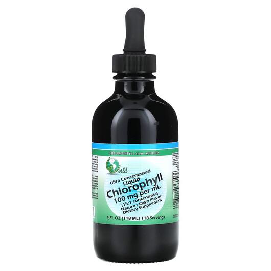 Основное фото товара Хлорофилл, Ultra Concentrated Liquid Chlorophyll 100 mg, 118 мл