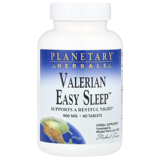 Основное фото товара Поддержка сна, Valerian Easy Sleep, 60 таблеток