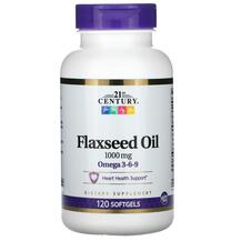 Flaxseed Oil 1000 mg Льняное масло 1000 мг 21st
