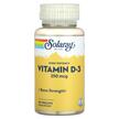 Фото товара Solaray, Витамин D3, High Potency Vitamin D-3 250 mcg, 60 Vegcaps