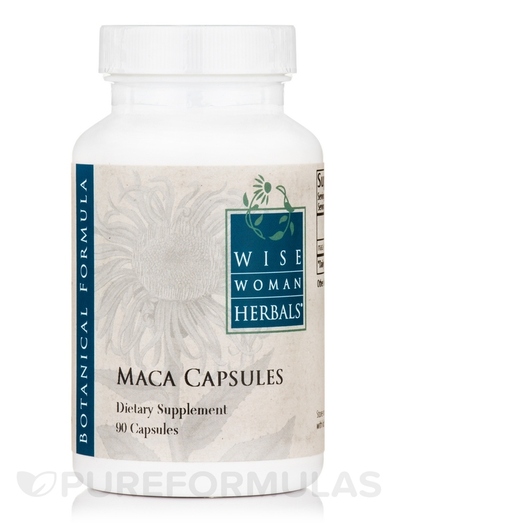 Основное фото товара Wise Woman Herbals, Мака, Maca Capsules, 90 капсул