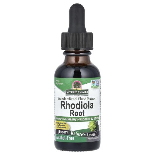 Основное фото товара Nature's Answer, Родиола, Rhodiola Rhodiola Rosea 100 mg, 30