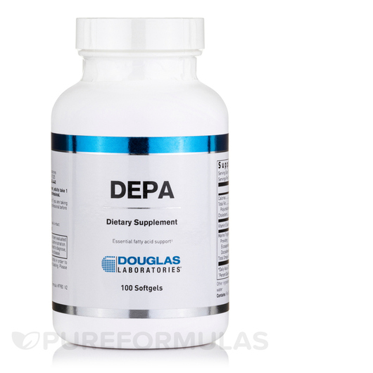 Основное фото товара Douglas Laboratories, ЭПК, DEPA, 100 капсул