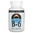 Фото товара Source Naturals, Витамин B-6 100 мг, B-6 100 mg 250, 250 таблеток