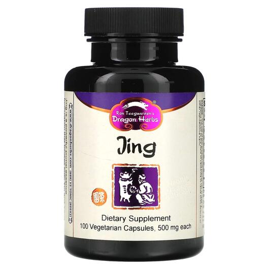 Основное фото товара Dragon Herbs, Цзин, Jing 500 mg, 100 капсул