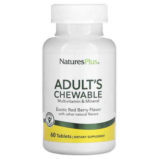 Основное фото товара Adult's Chewable Multivitamin & Mineral, Минеральные доб