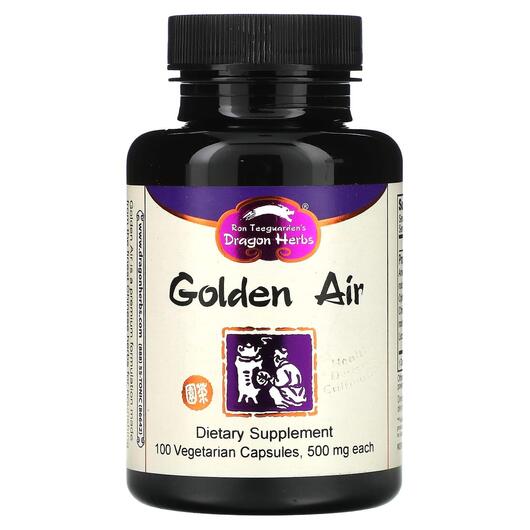 Основное фото товара Поддержка органов дыхания, Golden Air 500 mg, 100 капсул