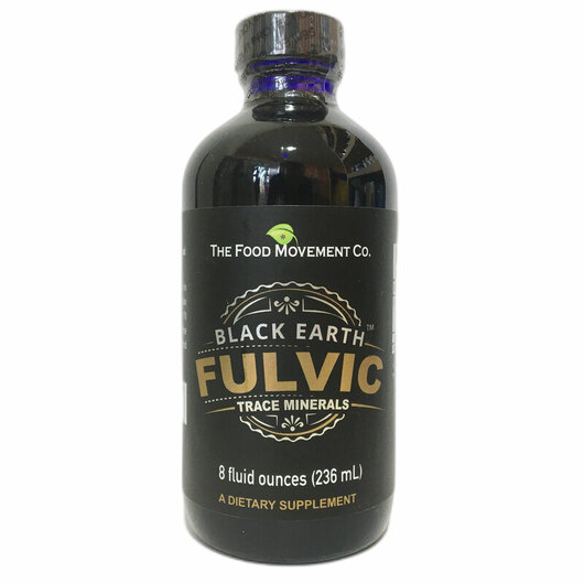 Основное фото товара Black Earth Fulvic Trace Mineral, Фульвовые и гуминовые кислоты, 