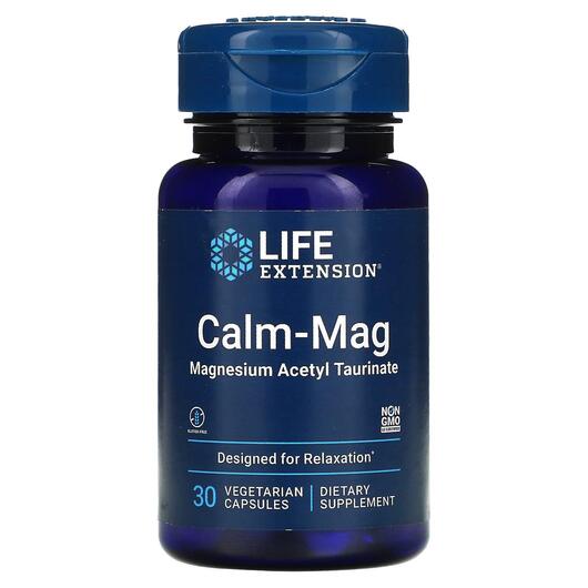 Основное фото товара Life Extension, Магний, Calm-Mag, 30 капсул