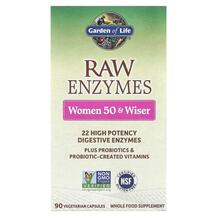 RAW Enzymes Women 50 Wiser Витамины для женщин 50+