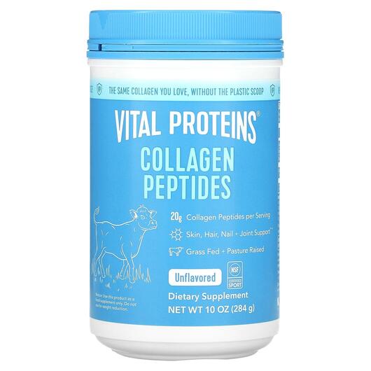Основное фото товара Vital Proteins, Коллагеновые пептиды, Collagen Peptides, 284 г