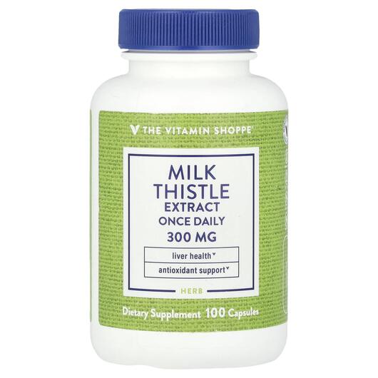 Основное фото товара Расторопша, Milk Thistle Extract Once Daily 300 mg, 100 капсул