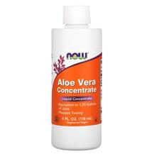 Aloe Vera Concentrate Алоэ вера NOW 118 мл