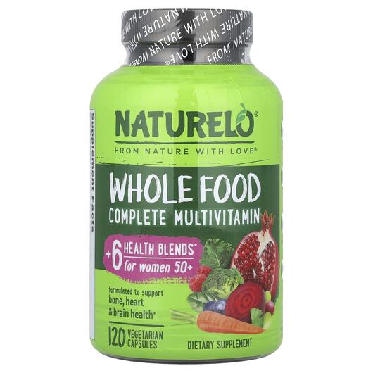 Основное фото товара Whole Food Multivitamin for Women, Витамины для женщин 50+, 120 к