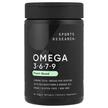 Фото товара Sports Research, Омега 3, Omega 3-6-7-9 Plant Based, 90 капсул