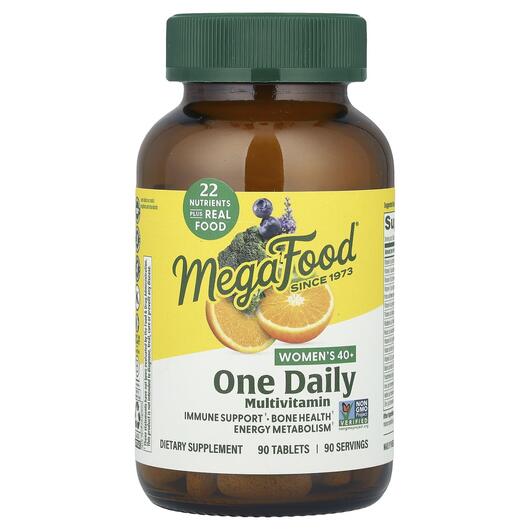 Основне фото товара MegaFood, Women's 40+, Вітаміни для жінок 40+, 90 таблеток