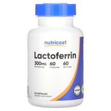 Lactoferrin 300 mg Лактоферрин Nutricost 60 капсул