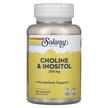 Фото товару Solaray, Choline & Inositol 250 mg, Холін та Інозитол, 100 ка